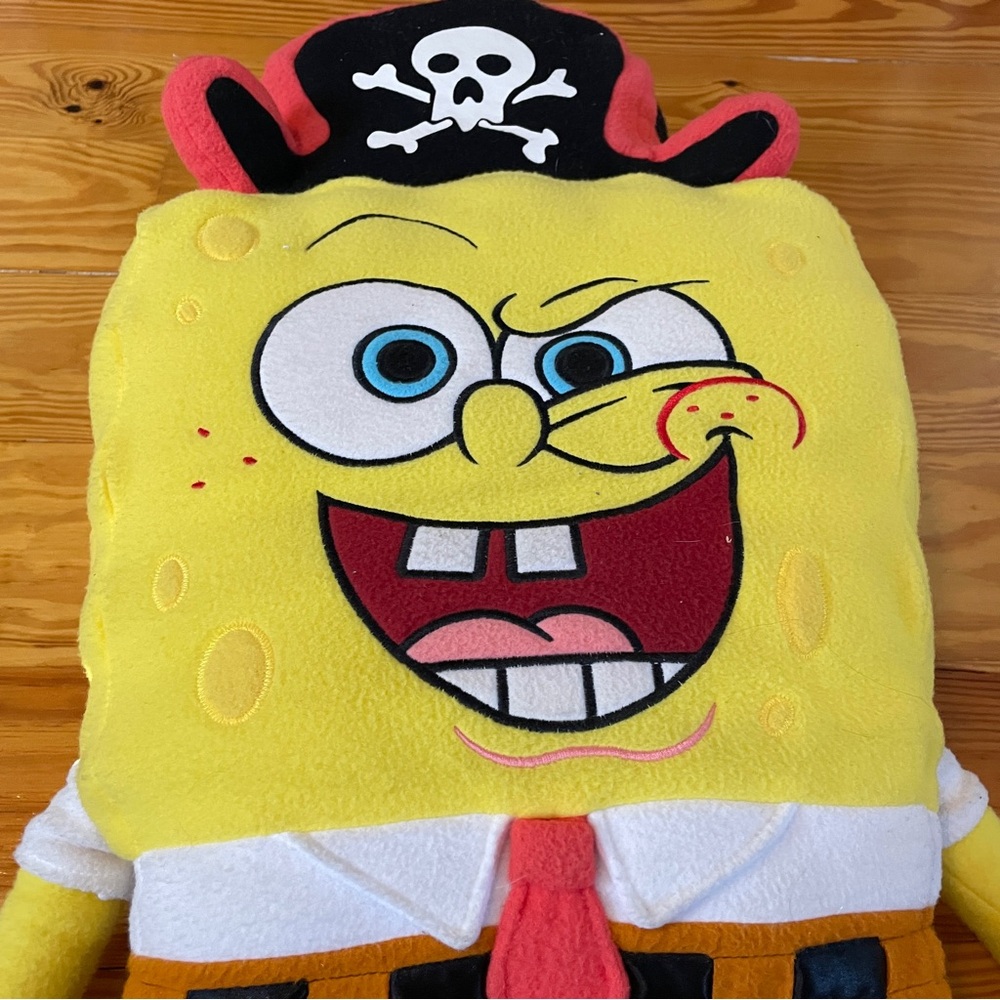 VTG 2000s RARE SpongeBob SquarePants Cuddle Pillow XL plush